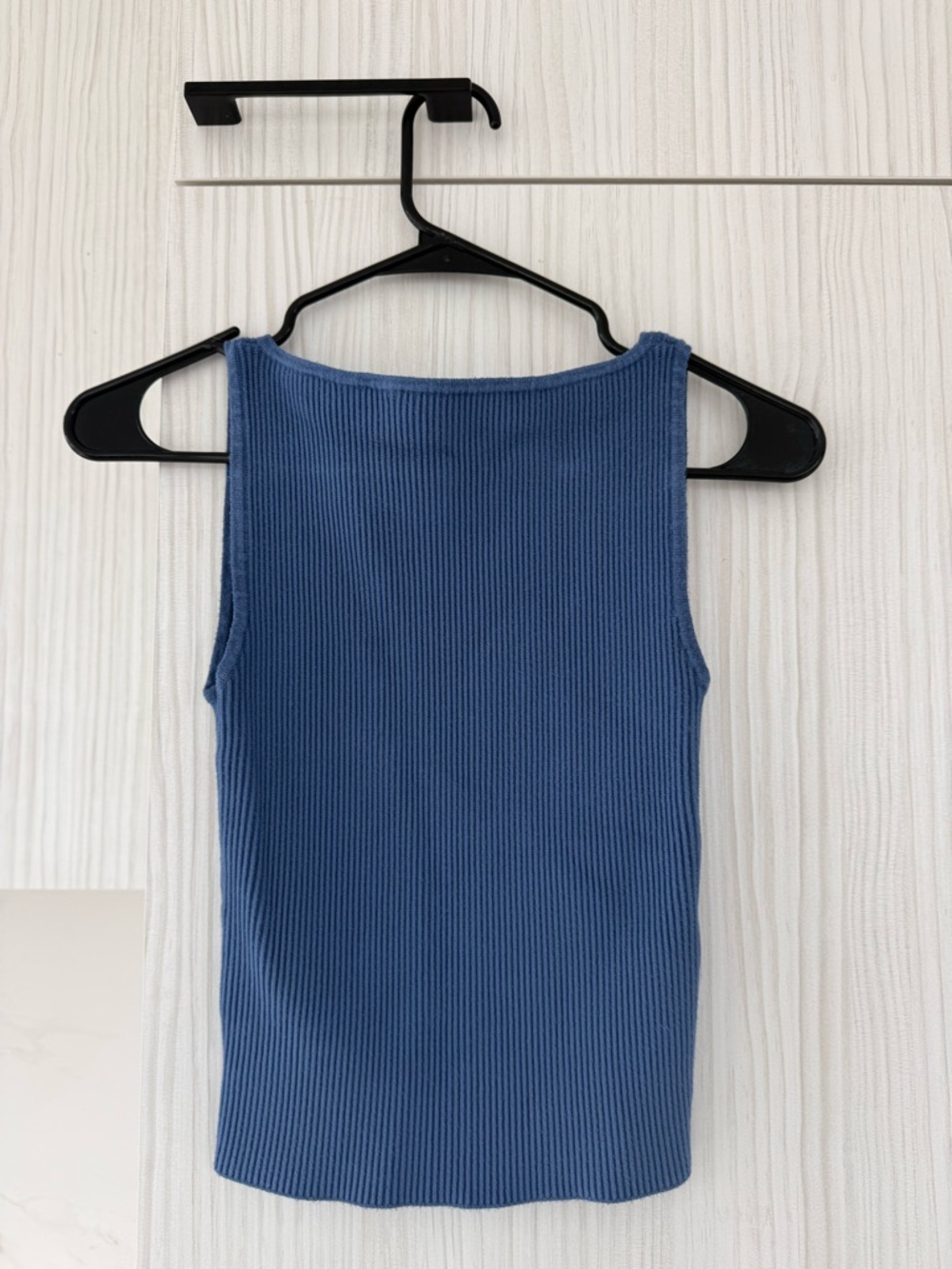 A&F Ribbed Knit Boat Neck Tank Top